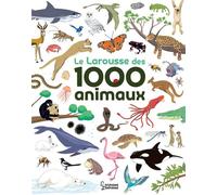 Agnès Besson – Le Larousse des 1000 mots des animaux – Album éveil dès la naissance – Cartonné