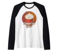 Le Latte à la Citrouille et aux épices est Tout Mon mème de Saison préféré Manche Raglan