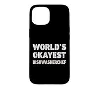 Le Lave-Vaisselle Le Plus Cool du Monde Funny Dishwasherchef Coque pour iPhone 15