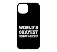 Le Lave-Vaisselle Le Plus Cool du Monde Funny Dishwasherchef Coque pour iPhone 15 Plus