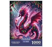 Le Le Dragon des Ailes Puzzle 1000 Pièces Educa Jeu D'Intelligence Décoration Intérieure Le Pouvoir mystérieux Jeu Éducatif Challenge Toy Adultes & Enfants des 14 Ans 38x26cm/1000pcs