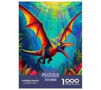 Le Le Dragon des Ailes Puzzles 1000 Pièces Unique Le Pouvoir mystérieux Jeu Éducatif Challenge Toy À De Qualité Supérieure Peinture Art pour Adultes Et Enfants À Partir De 14 Ans 38x26cm/1000pcs