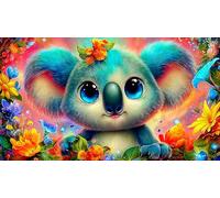 Le Le Koala Puzzle 1000 pièces Educa Divertissement créatif Décoration Intérieure Jeu éduchatif Challenge Toy pour Adultes et Enfants à partir de 12 Ans 38x52cm/1000pcs