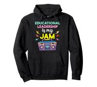 Le Leadership pédagogique est la Journée des professeurs rétro des années 80 de My Jam Sweat à Capuche