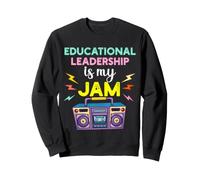 Le Leadership pédagogique est la Journée des professeurs rétro des années 80 de My Jam Sweatshirt