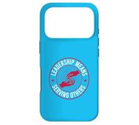 Le Leadership Signifie Servir Les Autres Coque pour iPhone 17 Pro