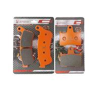 LE LEFOSSI moto Fibre de Carbone Plaquettes de Frein Avant et Arrière Pour Compatible avec Harley Davidson XL 883 N Iron XL 883 L Superlow XL 1200 X Forty Eight 2014-2021 FA640F FA254R