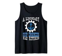 Le légendaire ingénieur Naval a Pris sa Retraite drôle fête de Retraite Débardeur