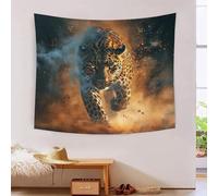 Le léopard 3D Effet Tapisserie Art Mural Tapisserie Murales Décoration Murale En Tissu Pour La Décoration De Chambre À Coucher, Décorations Murales, Art Mural, Nappes Tapisseries 150cmx200cm