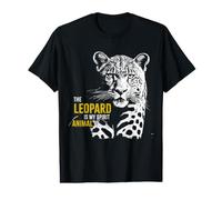 Le léopard est Mon Animal Spirituel T-Shirt Graphique avec Valeur