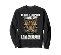 Le léopard Nuageux est génial Sweatshirt