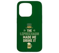 Le Leprechaun m'a Fait Boire Cette bière pour la Saint-Patrick Coque pour iPhone 15 Pro