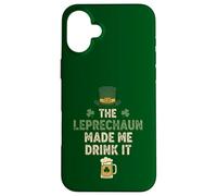 Le Leprechaun m'a Fait Boire Cette bière pour la Saint-Patrick Coque pour iPhone 16 Plus