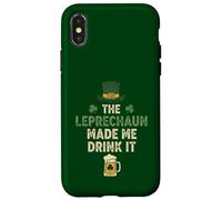 Le Leprechaun m'a Fait Boire Cette bière pour la Saint-Patrick Coque pour iPhone X/XS