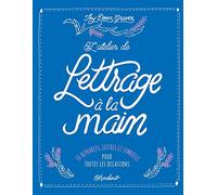 Le lettrage à la main