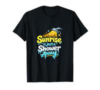 Le Lever du Soleil de Nuit infirmière est Juste Une Douche Loin T-Shirt