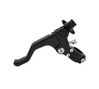 le Levier d'embrayage Levier d'embrayage court pour moto, 7/8" 22 mm, pour Suzuki RM85 RM125 RM250 RMZ250 RMZ450 RMX250R RMX250S DRZ400R DRZ400S DR250R(Black)