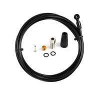 le Levier d'embrayage Tuyau de frein hydraulique CNC pour vélo, 5 mm x 2 m, pour VTT, pour Shimano BH59 BH90(Black)