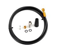 le Levier d'embrayage Tuyau de frein hydraulique CNC pour vélo, 5 mm x 2 m, pour VTT, pour Shimano BH59 BH90(Gold)
