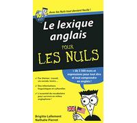 Brigitte Lallement – Le lexique anglais pour les Nuls – Broché