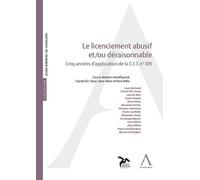 Le licenciement abusif et/ou déraisonnable - Charles-Éric Clesse - Anthemis - broché - Etude