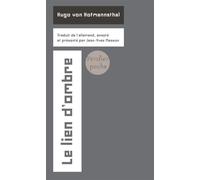 Le lien d'ombre Edition bilingue français-allemand - Hugo Von Hofmannsthal - Verdier - Poche - Poésie