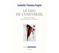 Le Lieu de l'universel: Impasses du réalisme dans la philosophie contemporaine