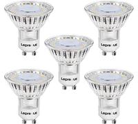 LE Lighting EVER Ampoules LED GU10,Culot Ampoule GU10 Equivaut Ampoule Halogene 35W, PAR16 250lm, Lumiere Blanc Chaud 2700K, 3W, Lot de 5