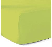 Le linge de Jules Drap Housse 140x190 cm Polycoton 57 Fils Anis