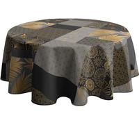Le linge de Jules Nappe Anti-Taches Doha - Ronde 160 cm
