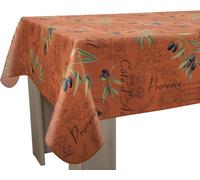 Le linge de Jules Nappe Anti-Taches Provence tomette - Rectangle 150 x 240 cm