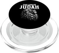 Le Lion de Juda Apocalypse 5:5 Foi chrétienne Israélite PopSockets PopGrip pour MagSafe