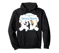 Le lit est Mon Lieu de Bonheur Kungfu Panda Sweat à Capuche