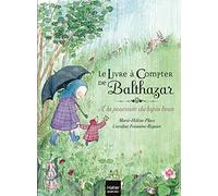 Le livre à compter de Balthazar - A la poursuite du lapin brun - pédagogie Montessori