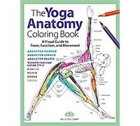 Le livre de coloriage de l'anatomie du yoga