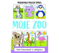 Le livre de coloriage d'un petit lémurien. Mon zoo