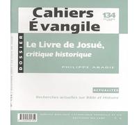 Le livre de josue, critique historique (CE 134)