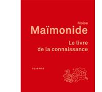 Le livre de la connaissance - Moïse Maïmonide - Puf - broché - Livre