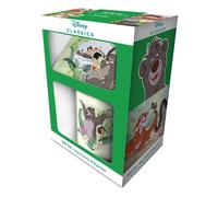 Le Livre de la Jungle - Coffret cadeau : tasse, sous-verre et porte-clés Mowgli et Baloo