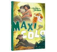 LE LIVRE DE LA JUNGLE - Maxi Colo - DISNEY - Collectif - Hachette Disney - broché - Document jeunesse