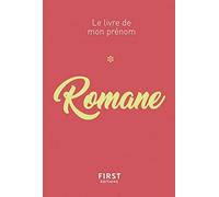 Le livre de mon prénom - Romane 80