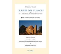 Le Livre des nuances: Ou de l'impossibilité de la synonymie