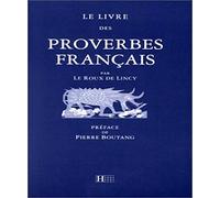 Le Livre des Proverbes français