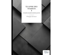 Le livre des Stances: Courts essais iconoclastes