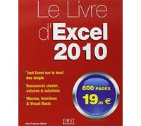 Le livre d'Excel 2010