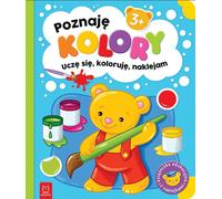 Le livre Je connais les couleurs. Apprendre, colorier, coller. 3+