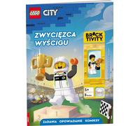 Le livre LEGO City : Victoire sur la piste Découvre les aventures des coureurs les plus rapides de la ville Parfait pour les petits pilotes et les fans de LEGO.