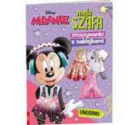 Le livre Minnie. Ma garde-robe. Gommes avec autocollants SSN-9102