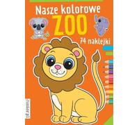 Le livre Nos autocollants zoo colorés à l'intérieur. Des livres et de l'amusement