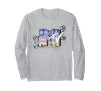 Le Logo dessiné des années 90 de MTV Have A Nice Day Manche Longue